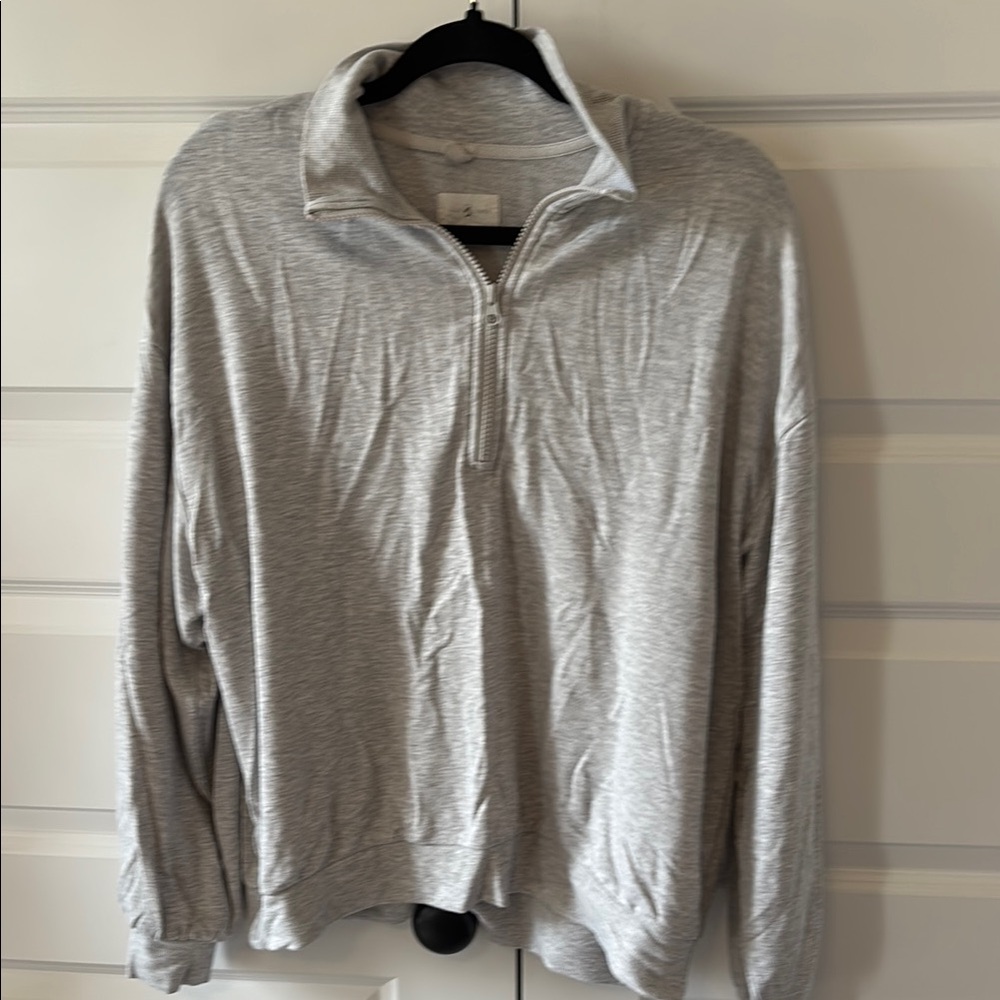 Lou & Grey Half-Zip Sweatshirt